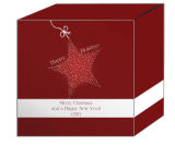 Star with String Christmas Gift Box Large