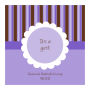 Darling Baby Square Baby Labels