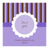 Darling Baby Square Favor Tag