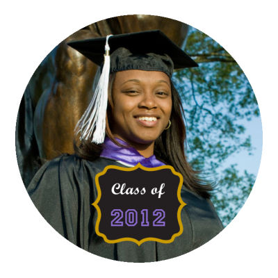Labels for graduation favors