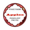 Apple Dumpling Circle Food & Craft Label