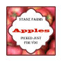 Apple Dumpling Square Food & Craft Label