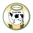 Cow Patch Big Circle Food & Craft Label
