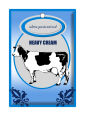 Cow Patch Small Rectangle Canning Favor Tag