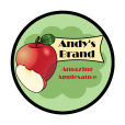 Your Brand Apple Big Circle Food & Craft Label