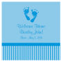 Footprints Baby Square Baby Labels