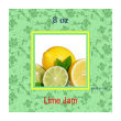 Lime Small Square Canning Labels 1.5x1.5