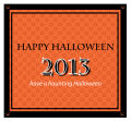 Jack O Lantern Halloween Big Square Labels 3.5x3.25