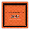 Jack O Lantern  Square  Halloween Coasters 3.5x3.5