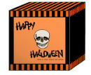 Striped Border Halloween Medium Box