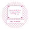Little Love Baby Circle Favor Tag