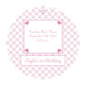 Little Love Baby Scalloped Circle Favor Tag