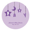 Mobile Baby Circle Baby Labels