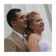 Small Square Photo Wedding Labels 1.5x1.5