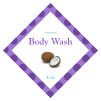 Refresh Diamond Bath Body Label