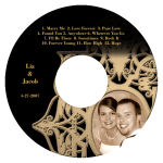 Renaissance CD Wedding Label