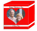 Single Heart Valentine Medium Box
