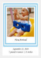 Sweet Pea Baby Rectangle Baby Labels
