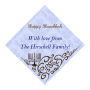 Hanukkah Traditional Diamond Bar Mitzvah Label