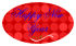 Happy New Year Horizontal Small Oval Labels 1.25x0.75
