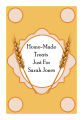 Wheat Large Rectangle Food & Craft Label