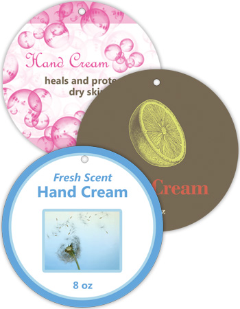 Circle Bath&Body Hang Tag