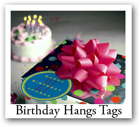 Birthday Hang Tags