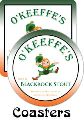 Blackrock Stout Saint Patricks Day Coaster