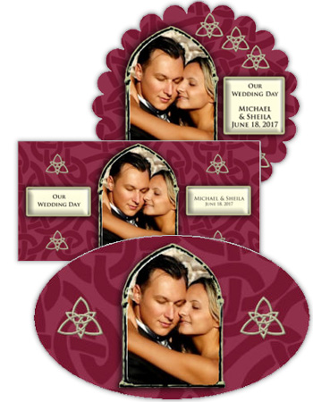 Celtic Wedding Labels