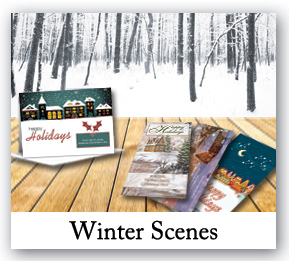 Christmas Winter Scenes Cards