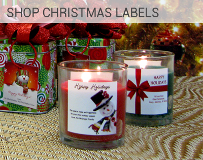 Christmas Custom Labels