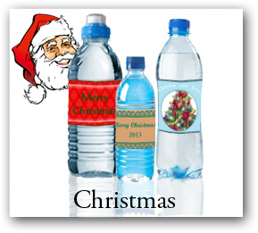 Personalized Water Bottle, Water Bottle With Name, Kid Christmas