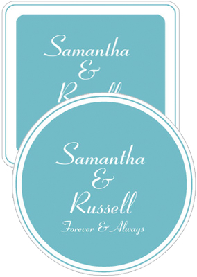 Classical Wedding Coasters