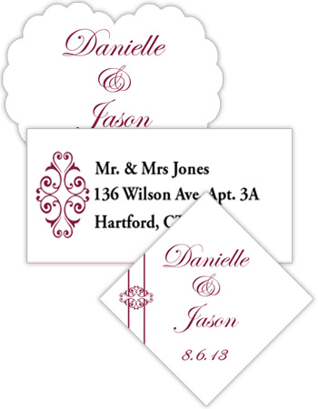 Decor Wedding Labels