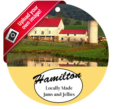 Farm Land Photo Food and Craft Hang Tags