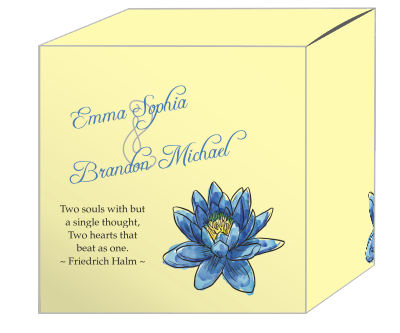 Floral Fairytale Flower Favor Boxes