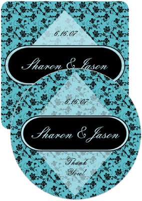 Floral Wedding Coasters