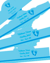 Footprints Baby Cigar Band Labels