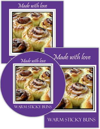 Fresh Baked Food and Craft Label