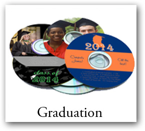 Graduation CD DVD Labels