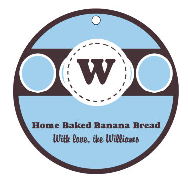 Home Baked Food Tags and Craft Hang Tags