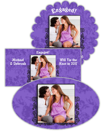 Iron Vine Wedding Labels