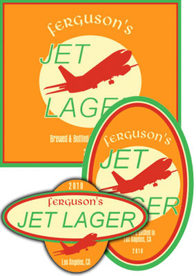 Jet Beer Labels