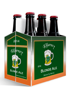Killarney Ale Saint Patricks Day Six Pack Carriers