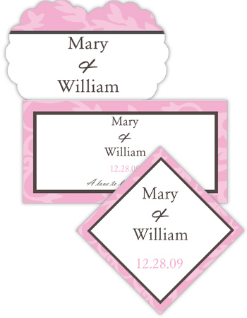 Magnolia Wedding Labels