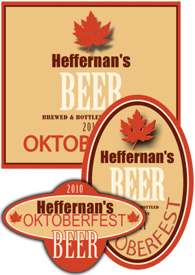 Oktober Beer Labels