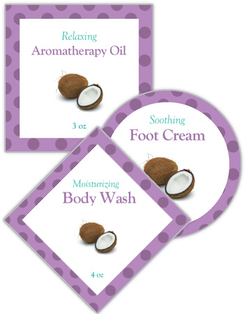 Refresh Bath and Body Labels