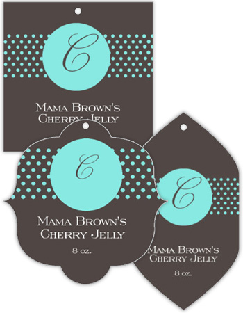 Regal Canning Favor Tags