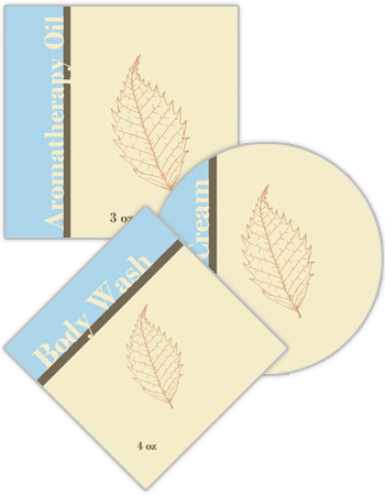 Restful Bath & Body Labels