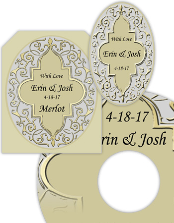 Romanticism Wedding Labels